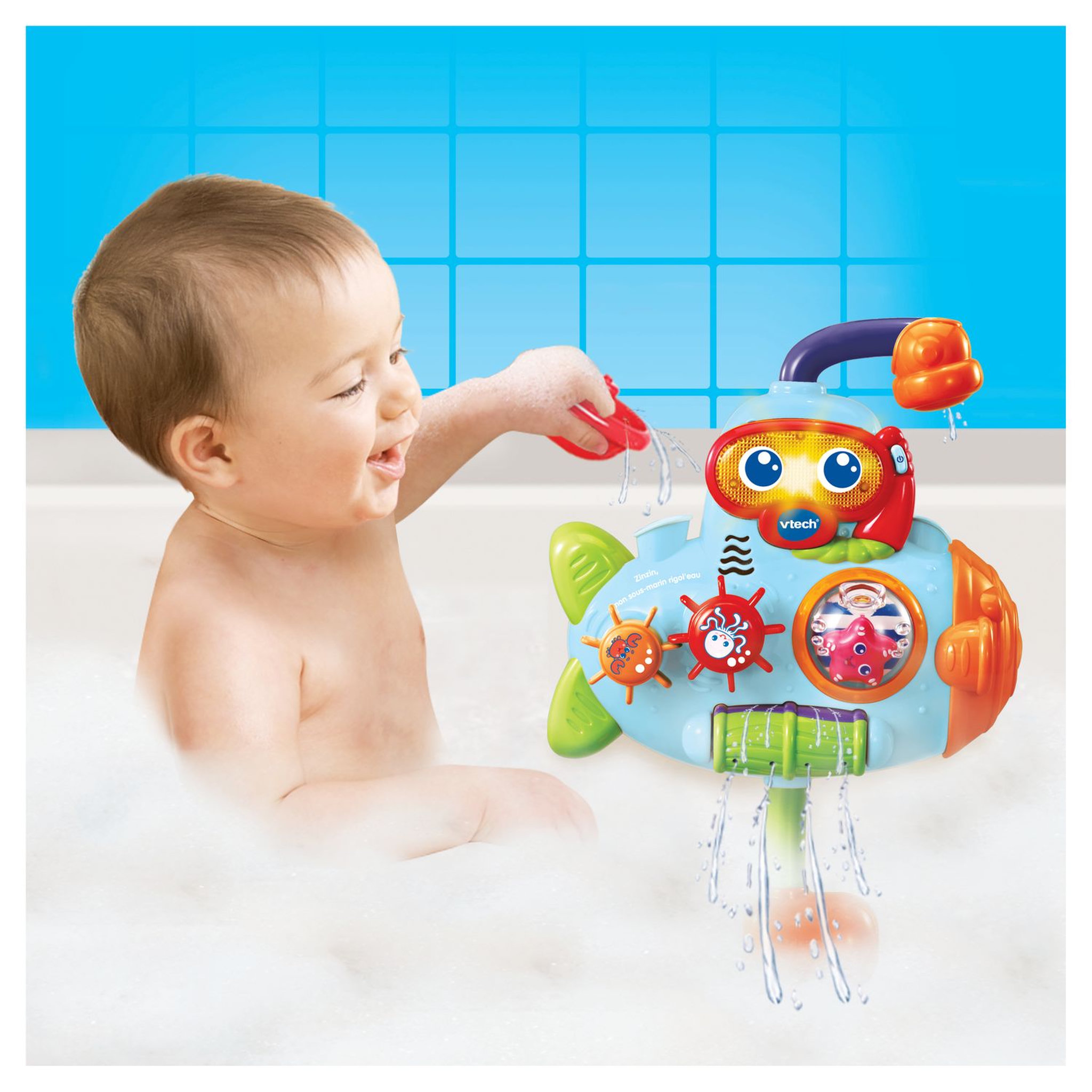 Voir la diapositive 2 : VTECH Zinzin, mon sous-marin rigol'eau