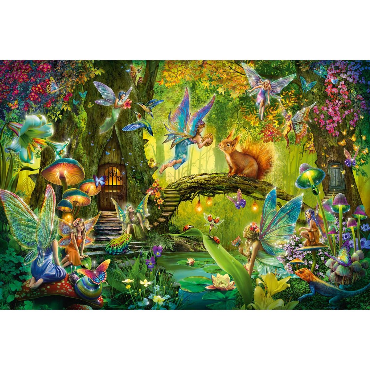 Puzzle 200 pièces - Êtres fantastiques - Ravensburger