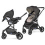 Voir la diapositive 2 : CHICCO Pack urban plus (poussette + nacelle transformable + auto-fix fast) Dune