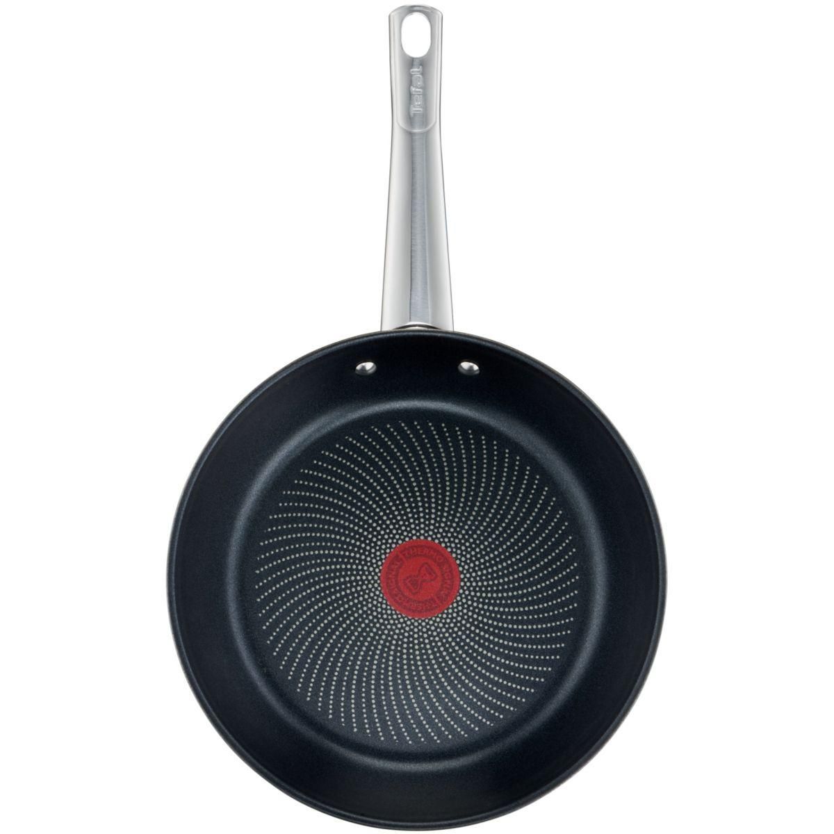 TEFAL Batterie de cuisine Cook Eat 2 poeles 24/28 cm