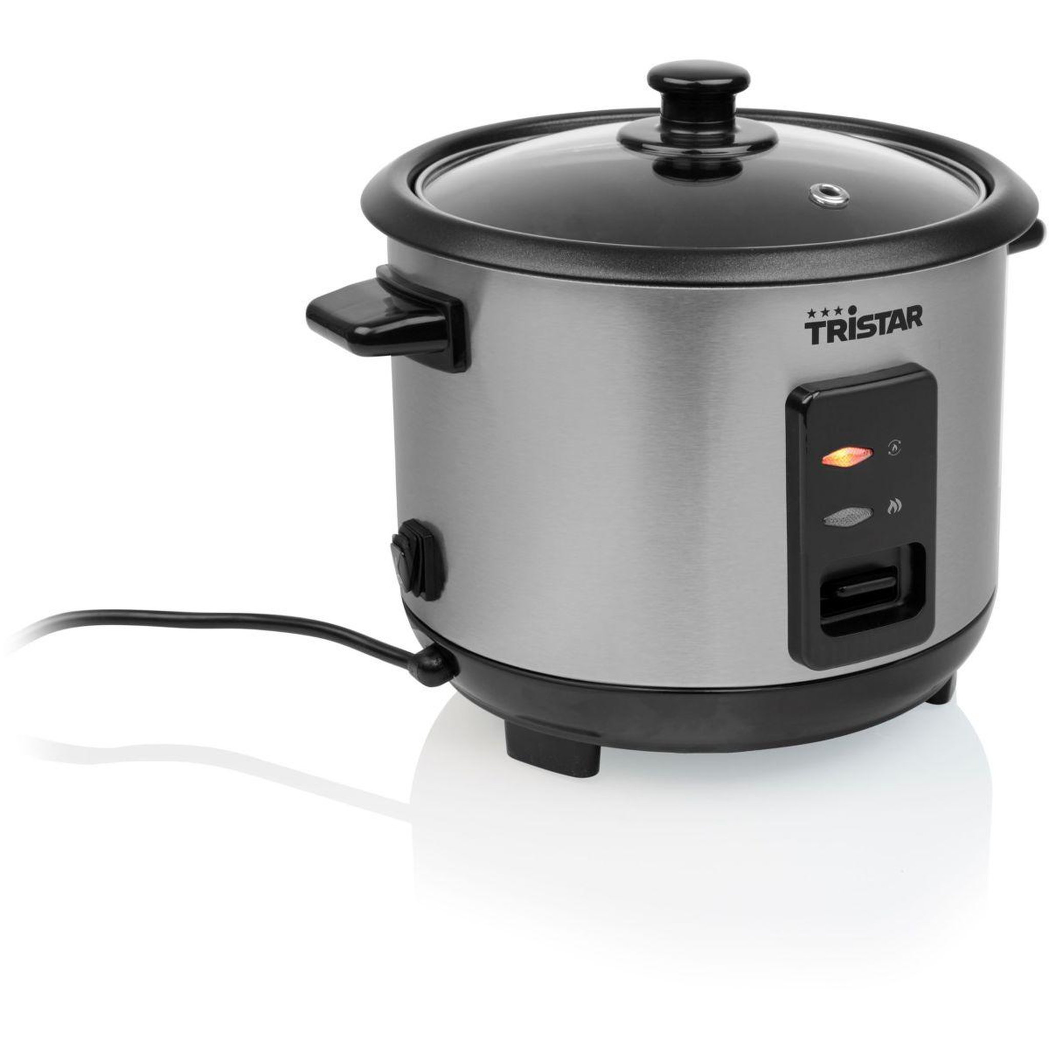 TRISTAR Cuiseur à riz 1l 400w acier inoxydable - rk-6146