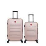 SWISS KOPPER SWISS KOPPER - LOT DE 2 - Valises grand format et weekend WIL. Coloris disponibles : Bleu, Gris, Beige, Noir, Rouge, Rose