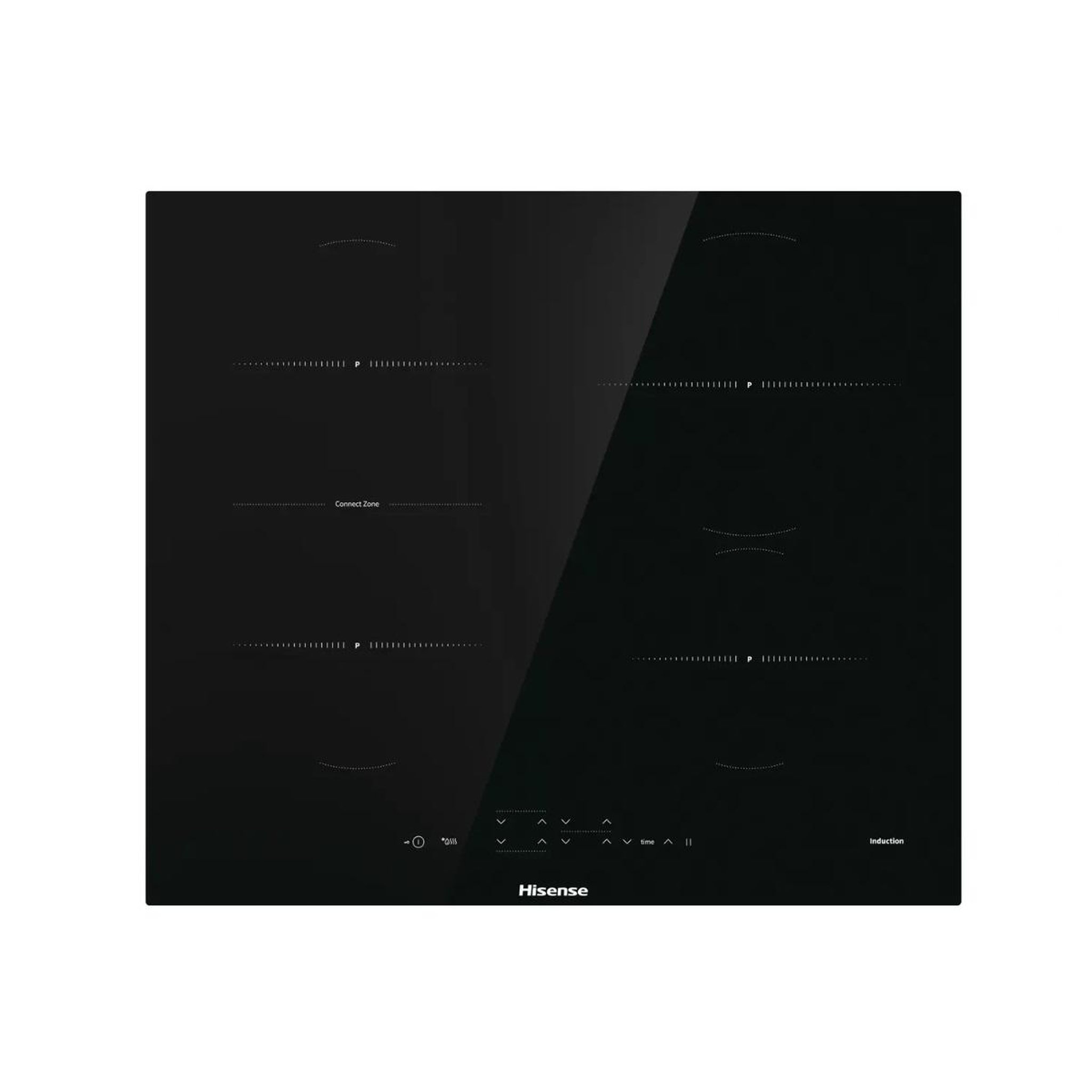 Hisense Table de cuisson à induction 60cm 4 feux 7200w noir - i6433cb7
