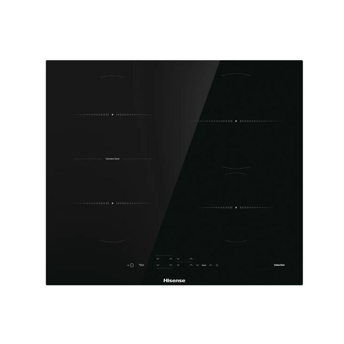 Hisense Table de cuisson à induction 60cm 4 feux 7200w noir - I6433CB7