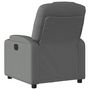 Voir la diapositive 5 : VIDAXL Fauteuil inclinable Gris fonce Tissu
