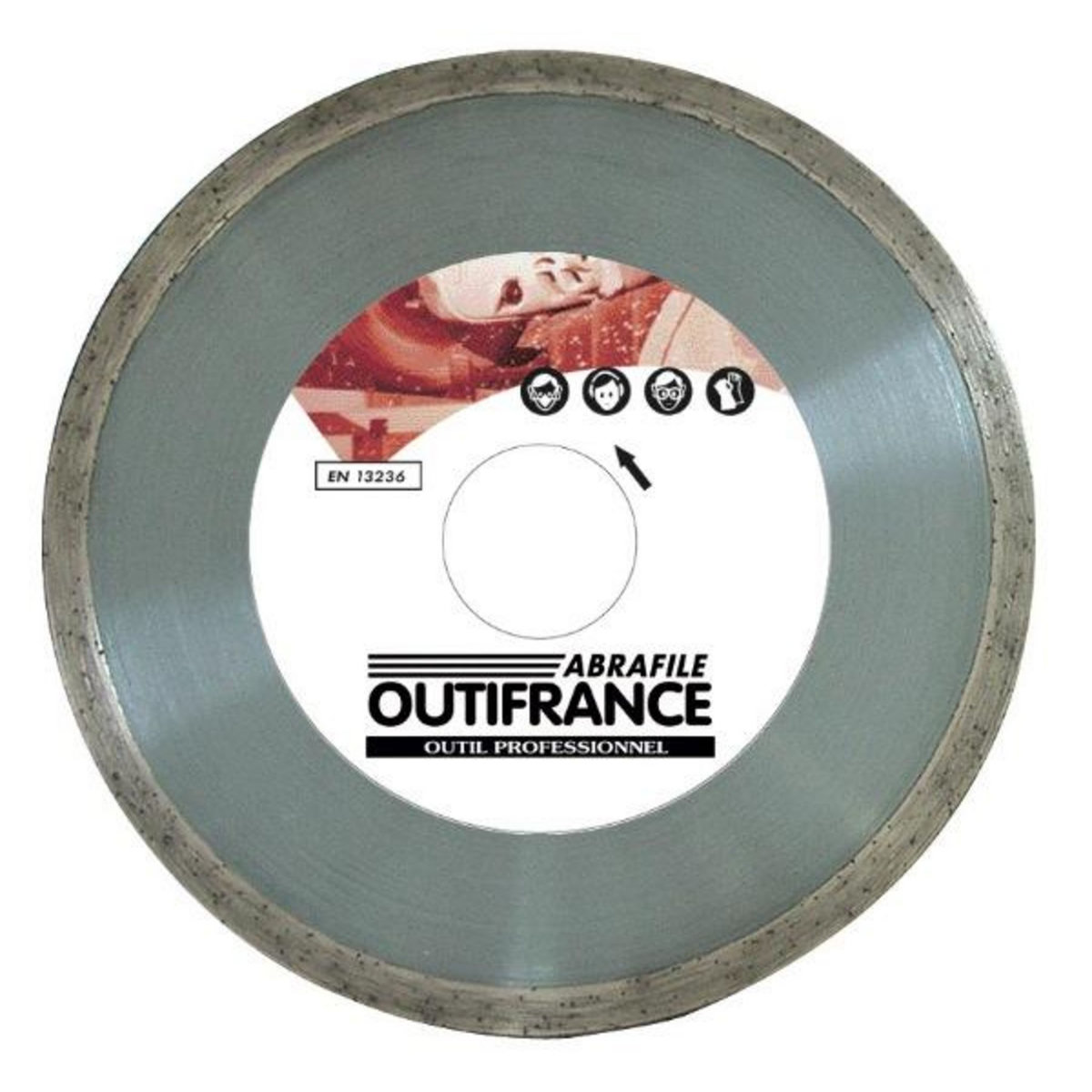 OUTIFRANCE Disque diamant jante continue lisse Ø 115 x 22 mm
