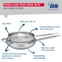Voir la diapositive 4 : ELO Ensemble de 2 Poêles de cuisson 28 et 32 cm et 4 faitouts 12, 14, 16 et 26 cm Elo Profi Citrin