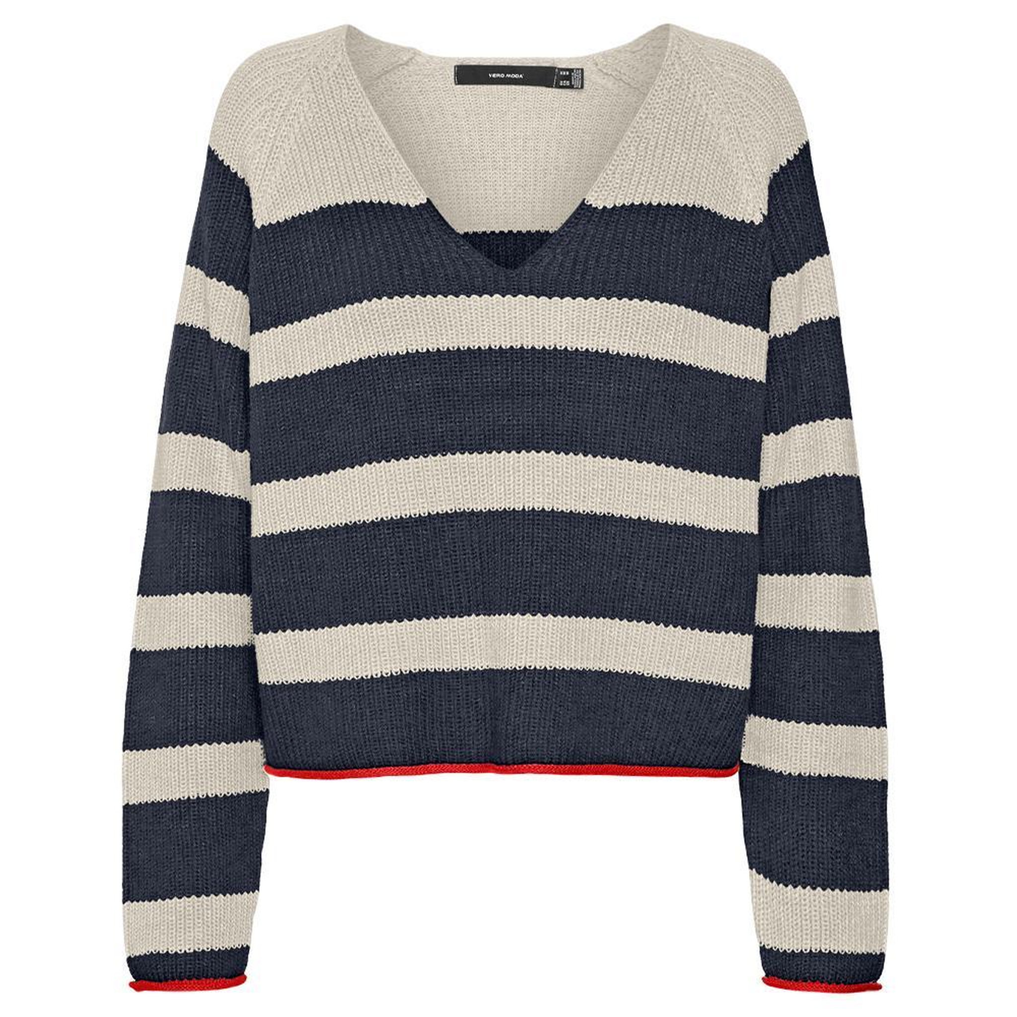 Vero Moda Pull Marinière Femme Vero Moda Fabulous. Coloris disponibles : Beige