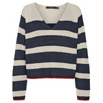 Vero Moda Pull  arinière Femme Vero  oda Fabulous. Coloris disponibles : Beige