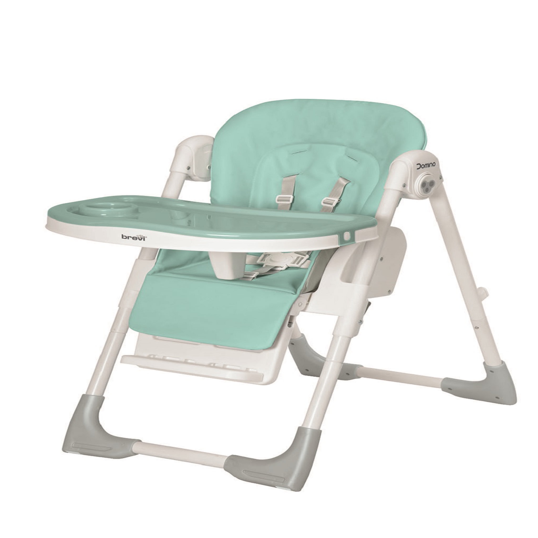 Voir la diapositive 3 : BREVI Chaise haute multipositions Domino