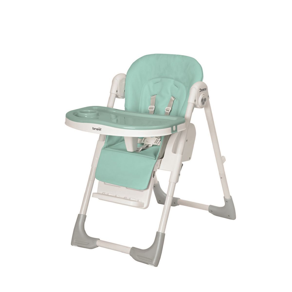 BREVI Chaise haute multipositions Domino