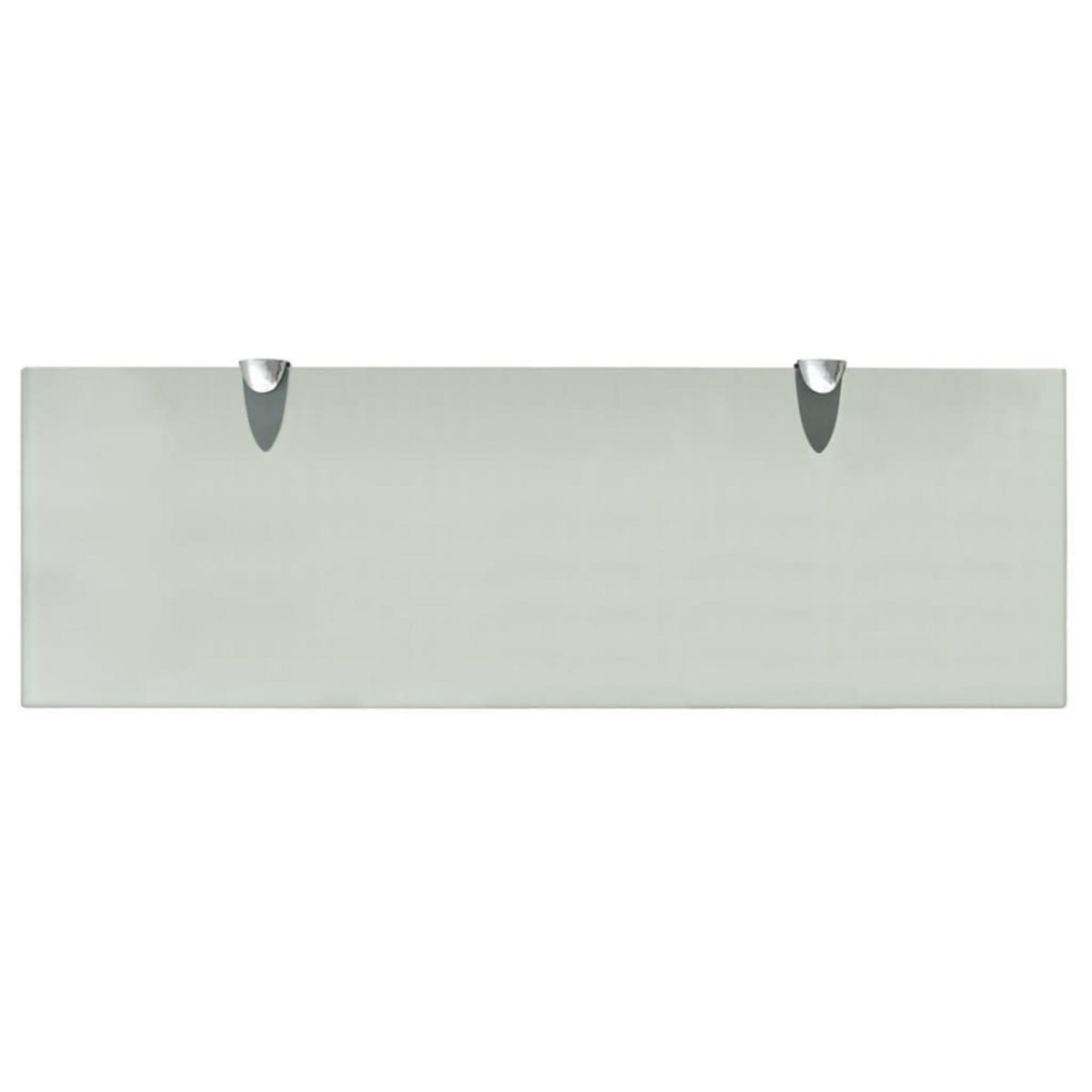 VIDAXL Etageres murales 2 pcs Verre 60x20 cm 8 mm