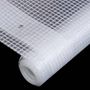 Voir la diapositive 5 : VIDAXL Baches Leno 2 pcs 260 g/m^2 4x15 m Blanc
