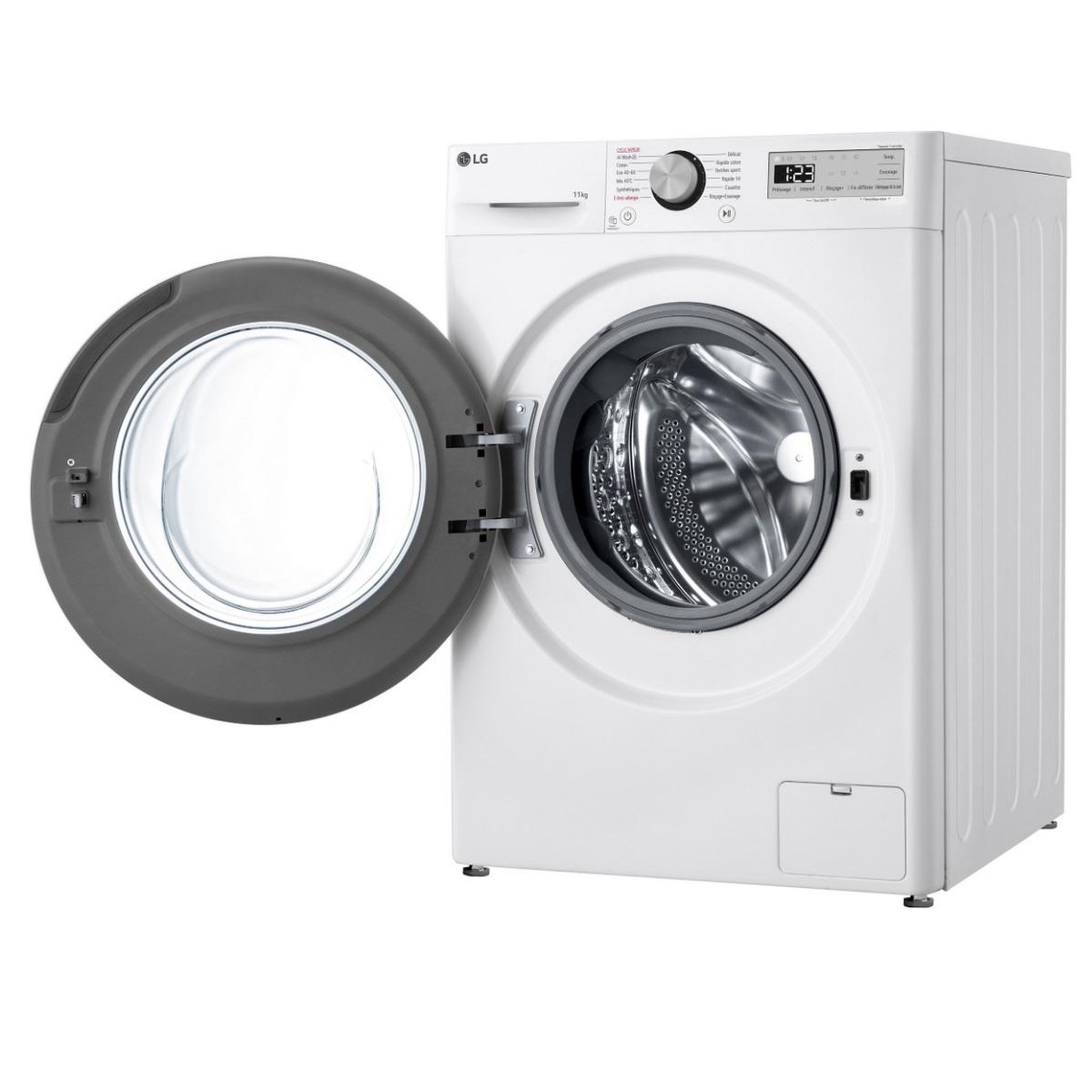Voir la diapositive 4 : LG Lave-linge frontal 11kg 1400 tours/min blanc - f14r15whs