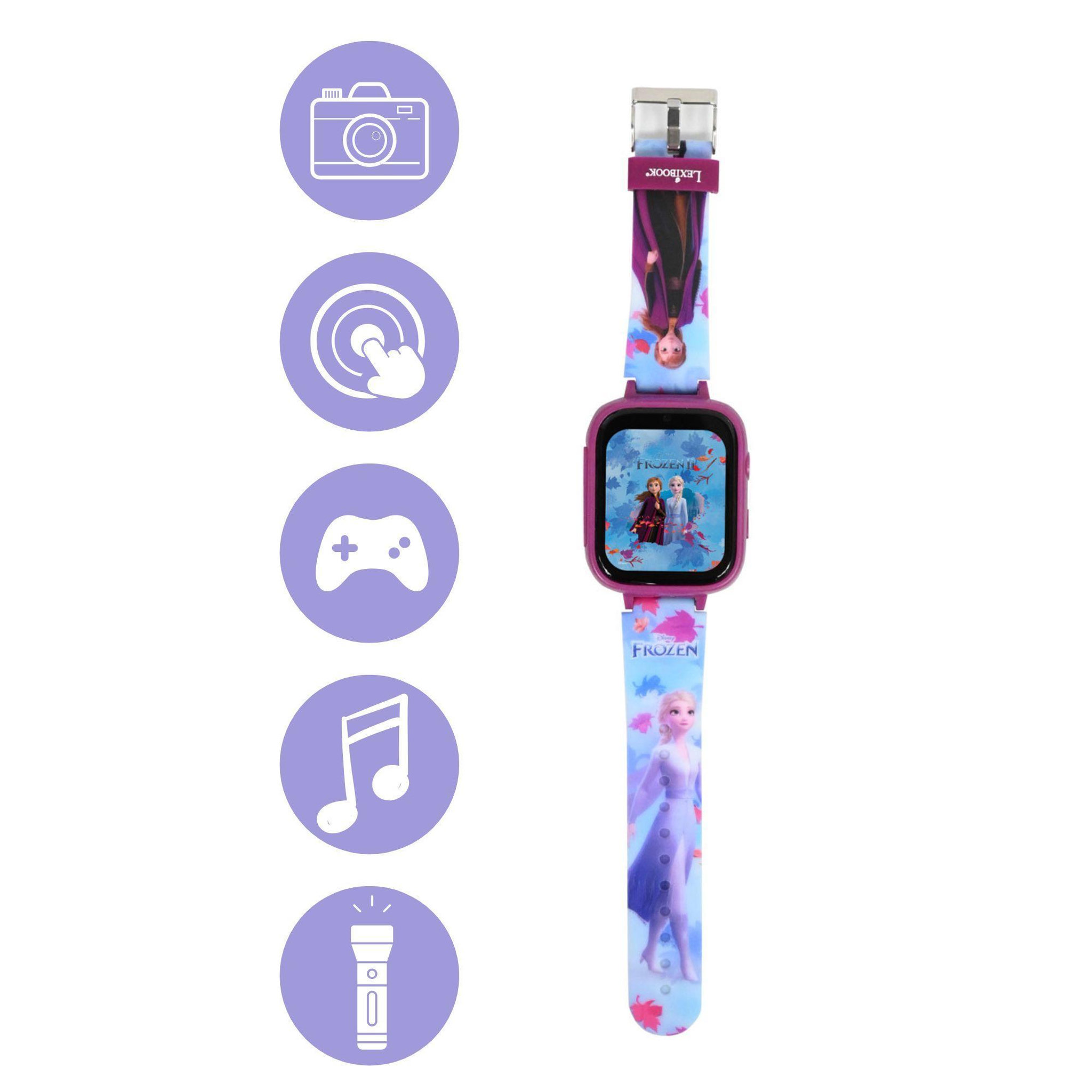 Voir la diapositive 3 : Lexibook Montre avec camera Reine Des Neiges