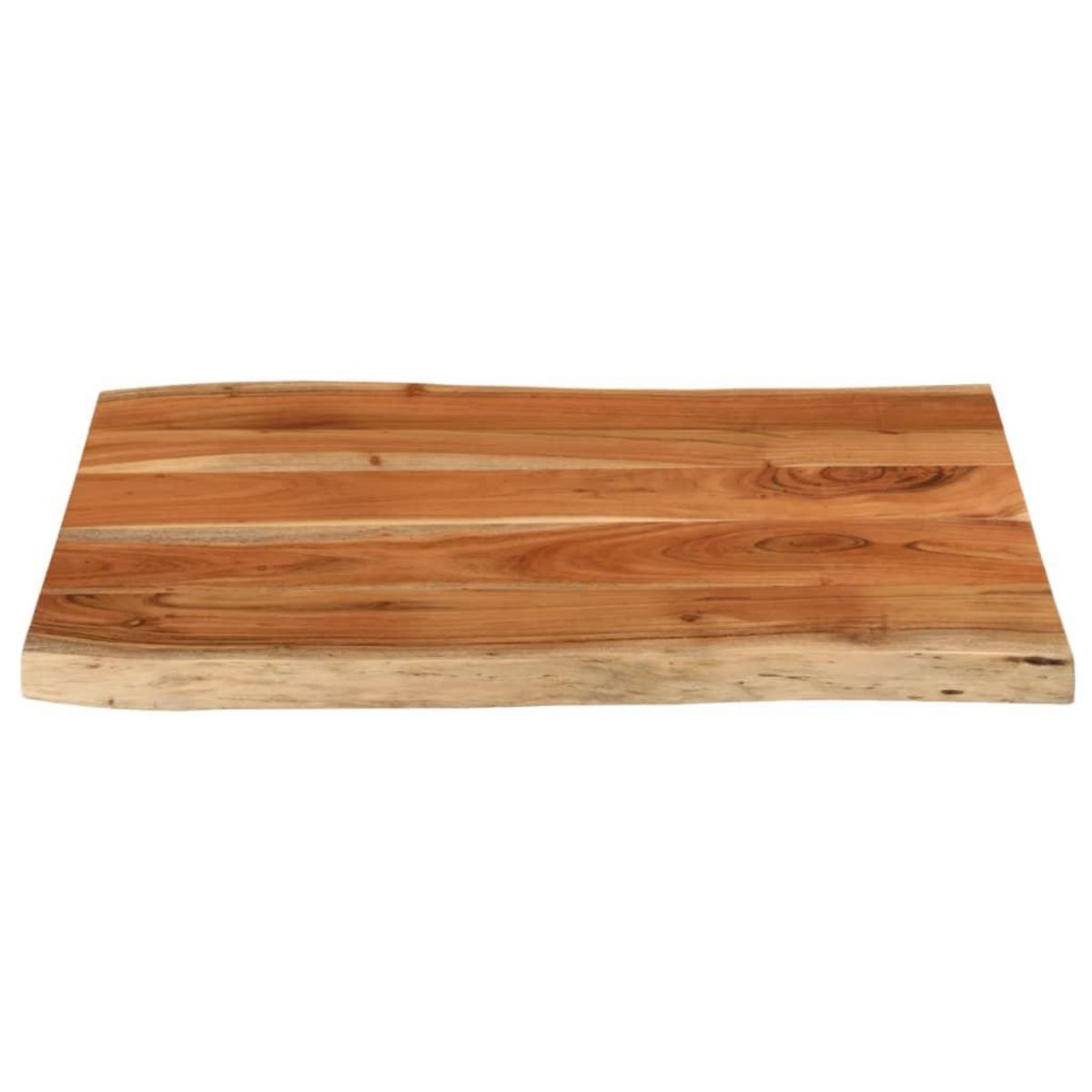 VIDAXL Dessus de table 90x60x2,5 cm rectangulaire bois massif d'acacia