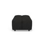 Voir la diapositive 3 : LISA DESIGN Adelaide - pouf en tissu texturé