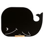 Voir la diapositive 1 : JEUJURA Tableau noir mural baleine