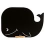 Voir la diapositive 1 : JEUJURA Tableau noir mural baleine