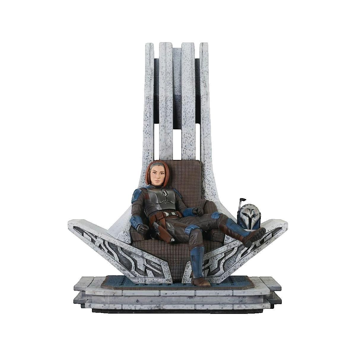 Figurine Select Premier Collection Bo-Katan Kryze Gris