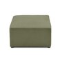 Voir la diapositive 3 : BEST MOBILIER Topaze - pouf - en tissu bouclette