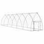 Voir la diapositive 3 : VIDAXL Cage pour poules argente 600x105x120 cm acier galvanise