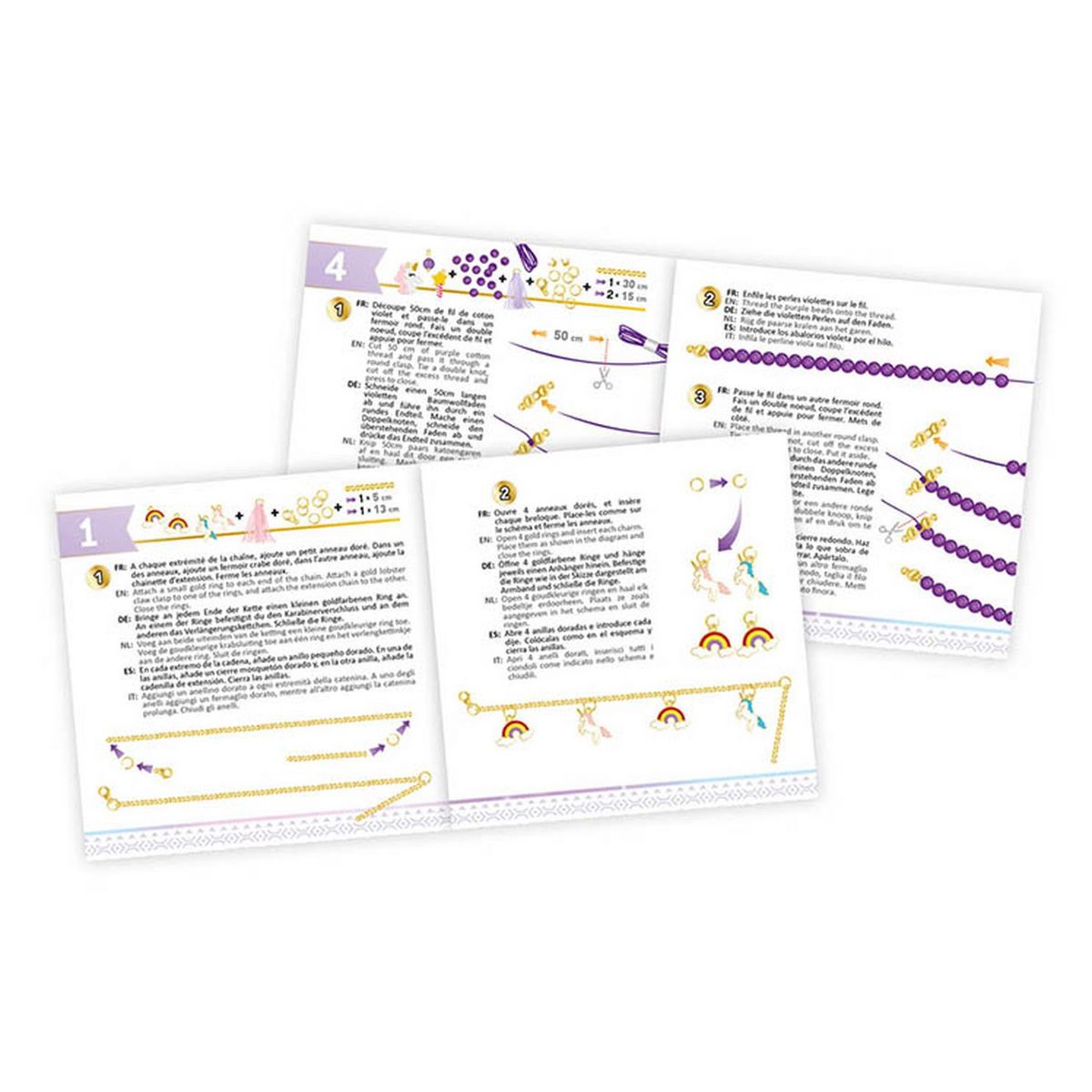 BUKI Coffret Be Teens Bijoux Licorne