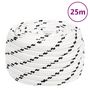 Voir la diapositive 6 : VIDAXL Corde de bateau tresse Blanc 18 mmx25 m Polyester