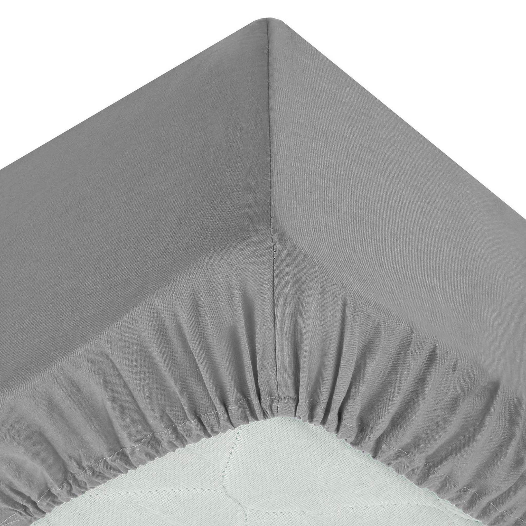 Voir la diapositive 3 : ATMOSPHERA Drap Housse bonnet 30 cm 100% Coton Esther