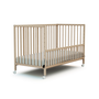 Voir la diapositive 1 : WEBABY Lit bébé cododo en bois avec roulettes 60 x 120 cm LIO