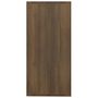 Voir la diapositive 5 : VIDAXL Buffet Chene marron 88x30x65 cm Bois d'ingenierie