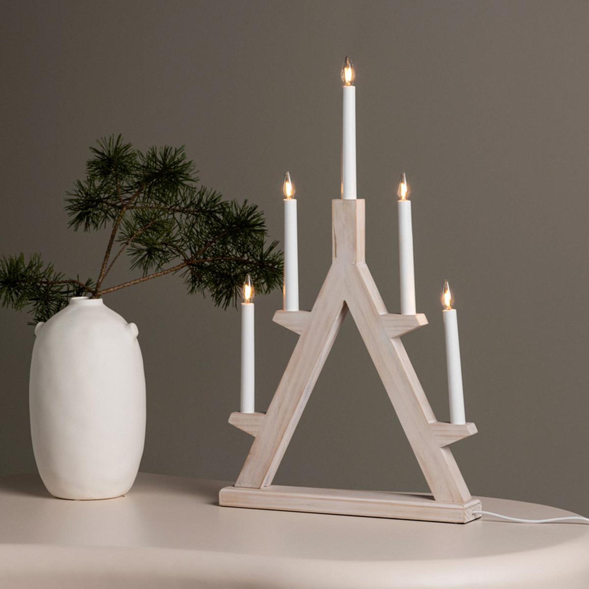 Voir la diapositive 5 : Paris Prix Chandelier à led  val thorens  60cm naturel