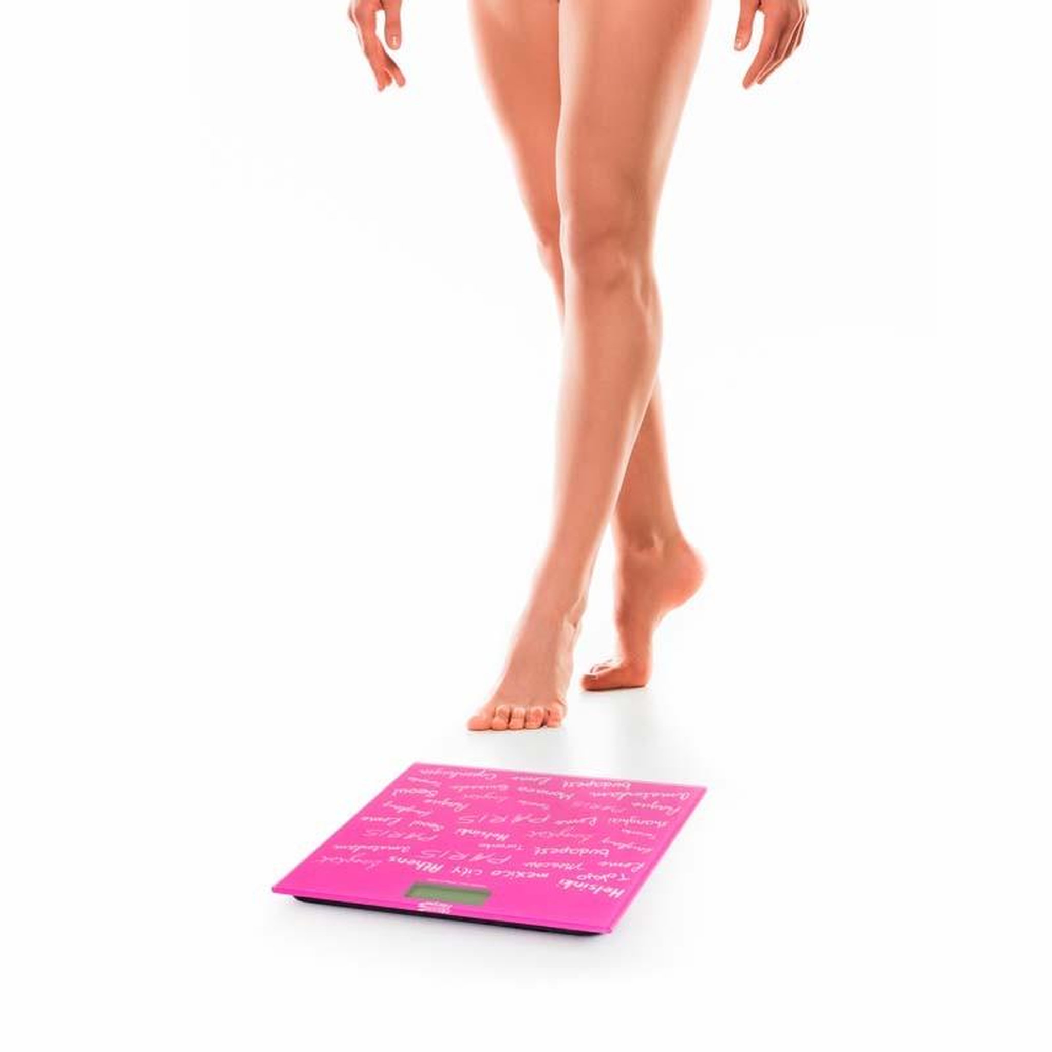 Voir la diapositive 4 : Harper Pèse personne extra slim hws50 rose harper