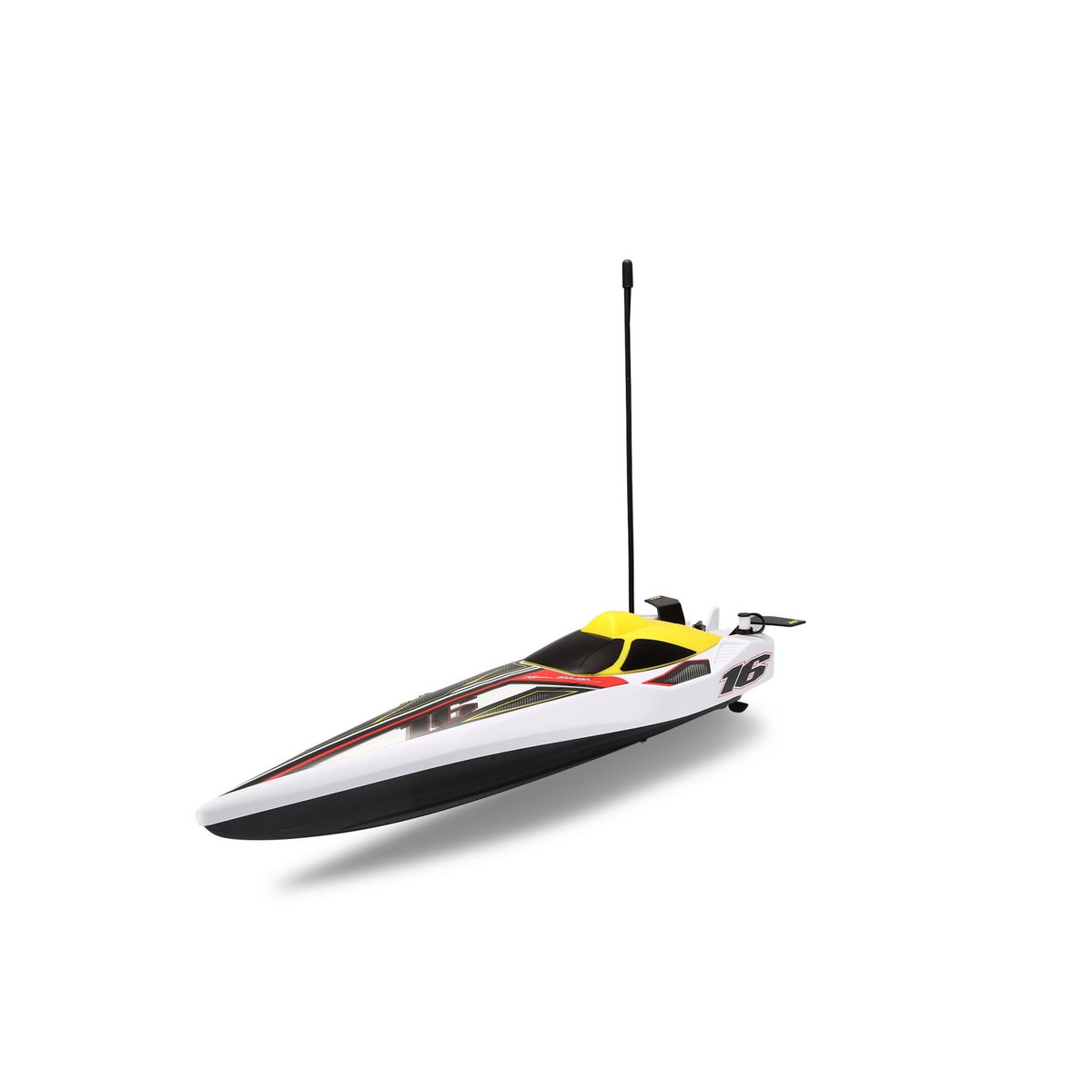 BURAGO Maisto Tech - Bateau radiocommandé Hydro Blaster blanc et noir