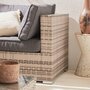 Voir la diapositive 5 : SWEEEK Salon de jardin en résine tressée XXL - Tripoli -  Coussins  - 12 à 14 places