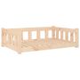 Voir la diapositive 2 : VIDAXL Lit pour chien 95,5x65,5x28 cm bois de pin solide