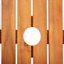Voir la diapositive 4 : VIDAXL Table de jardin 150x90x74 cm Bois d'acacia massif