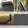 Voir la diapositive 4 : tectake Chaise de camping pliable gris anthracite Ensemble de 4 pièces
