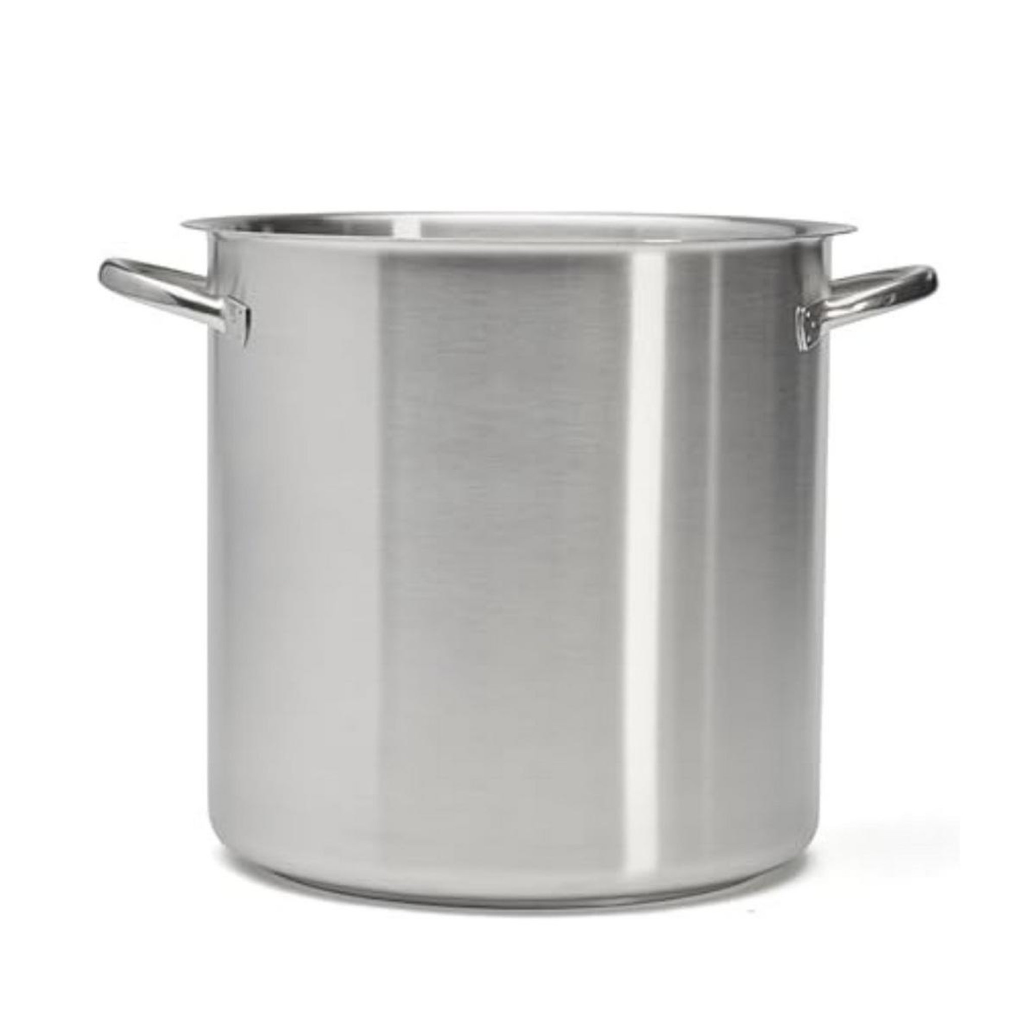 Voir la diapositive 3 : De buyer Marmite sans couvercle 28cm inox - 3507.28