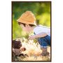 Voir la diapositive 3 : VIDAXL Collage de cadres photo 5 pcs de mur table Bronze 70x90 cm MDF