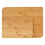 FIVE Lot de 2 Planches à Découper  Bambou  35cm Beige