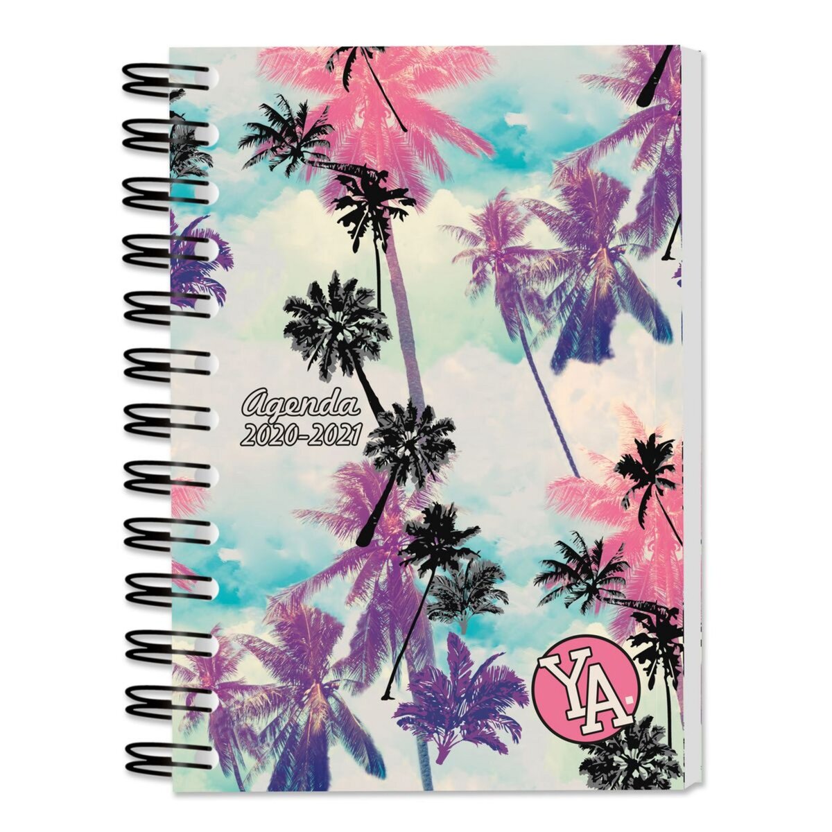 YOUNG'S ATTITUDE Agenda scolaire journalier couverture polypro Hawaï plage YOUNG ATTITUDE 2020-2021