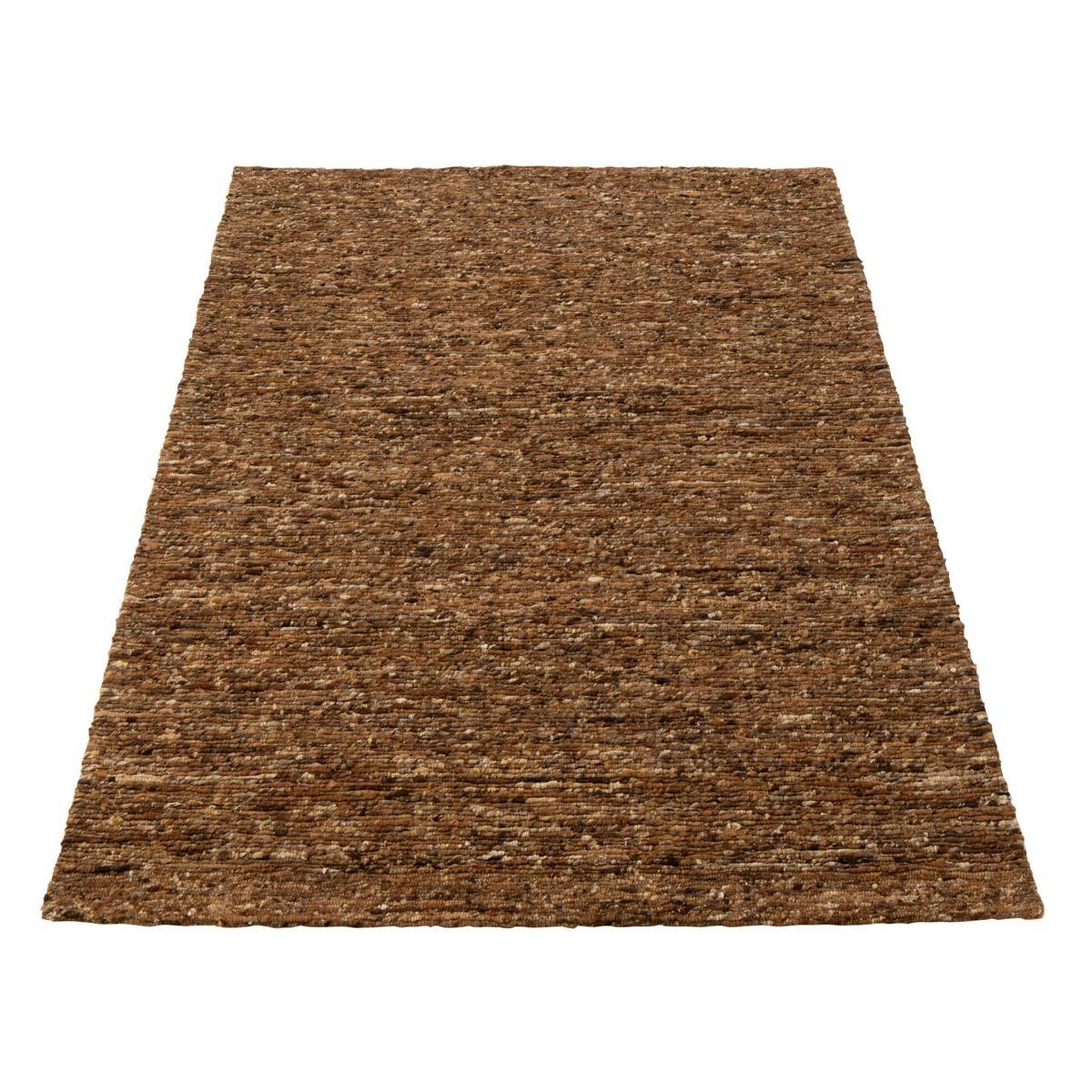 J-LINE Tapis tissé en laine  wild  160x230cm marron