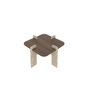 Voir la diapositive 1 : Habitat et Jardin Table basse en bois  Poalla  - 90 x 90 x 35 cm - Marron