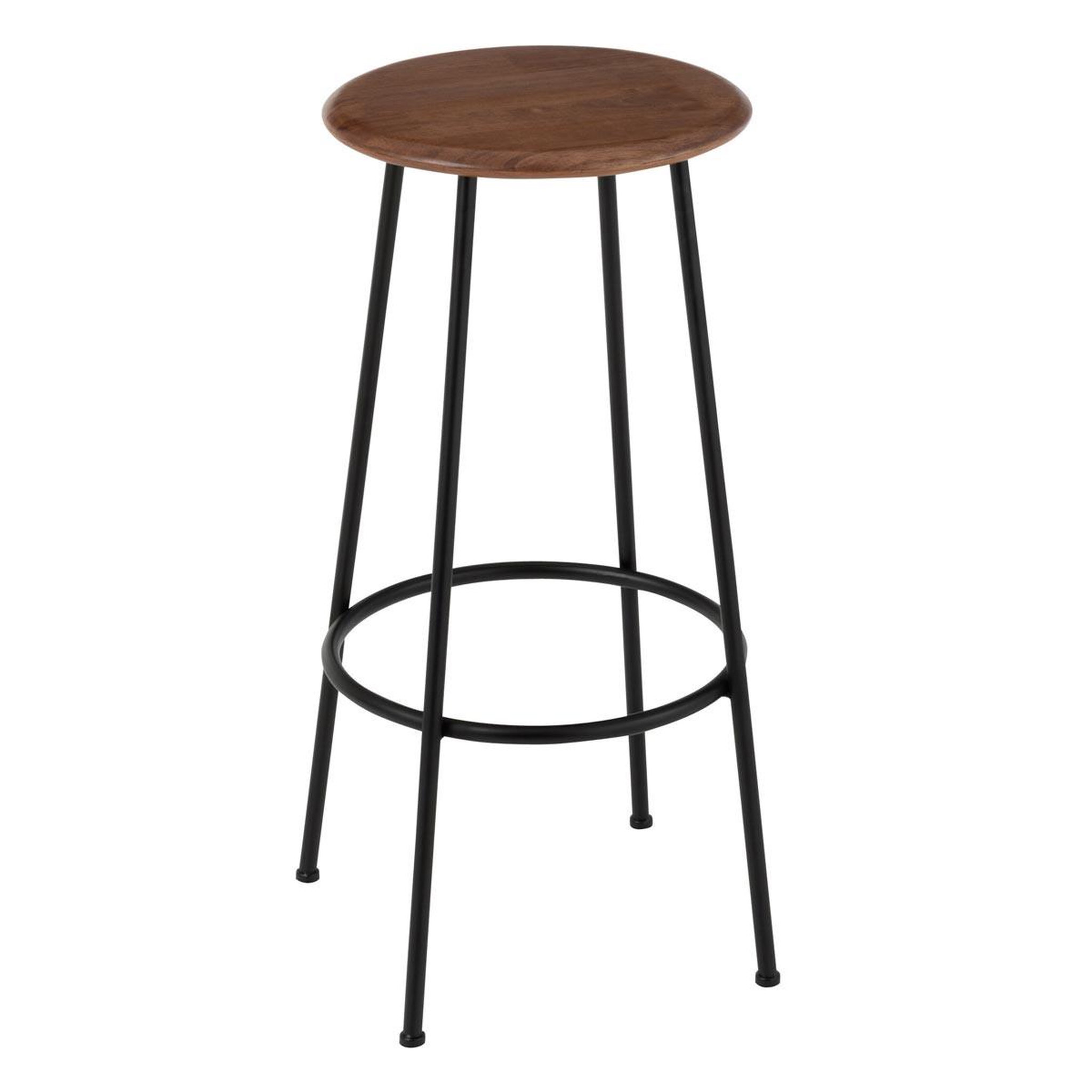 J-LINE Tabouret de bar design  neo  76cm naturel