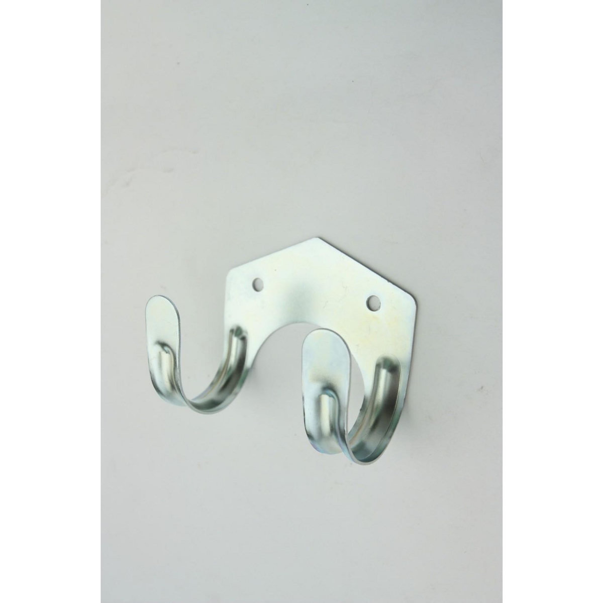 CENTRALE BRICO Lot de 5 crochets de jardin en acier gris