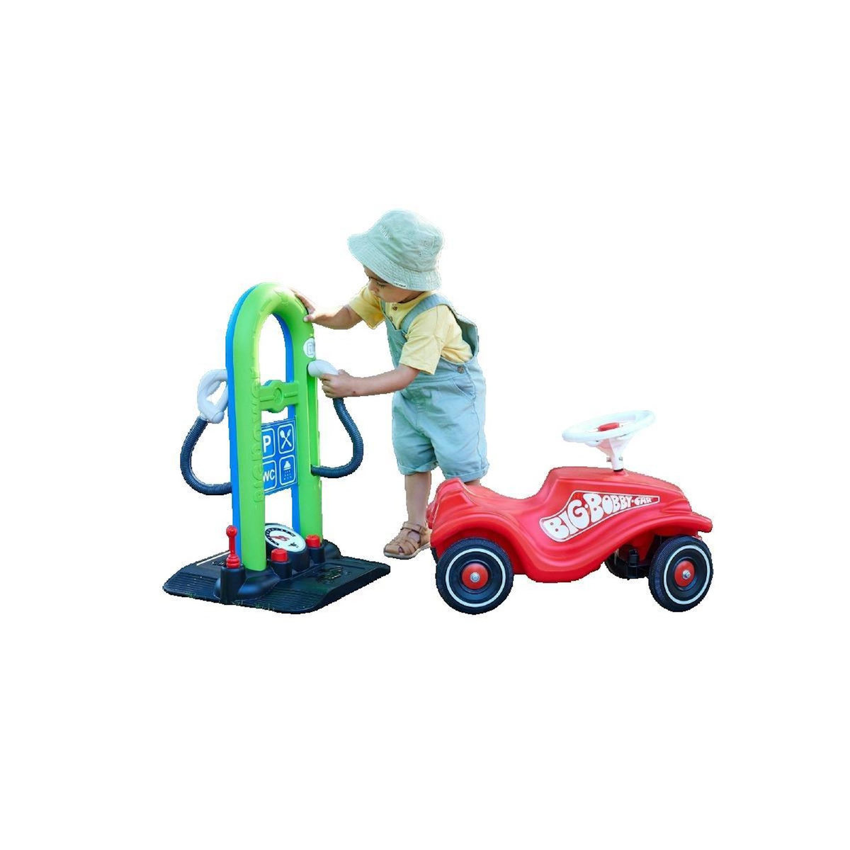 BIG Jouet BIG Bobby Car station de service ergonomique et résistante aux UV