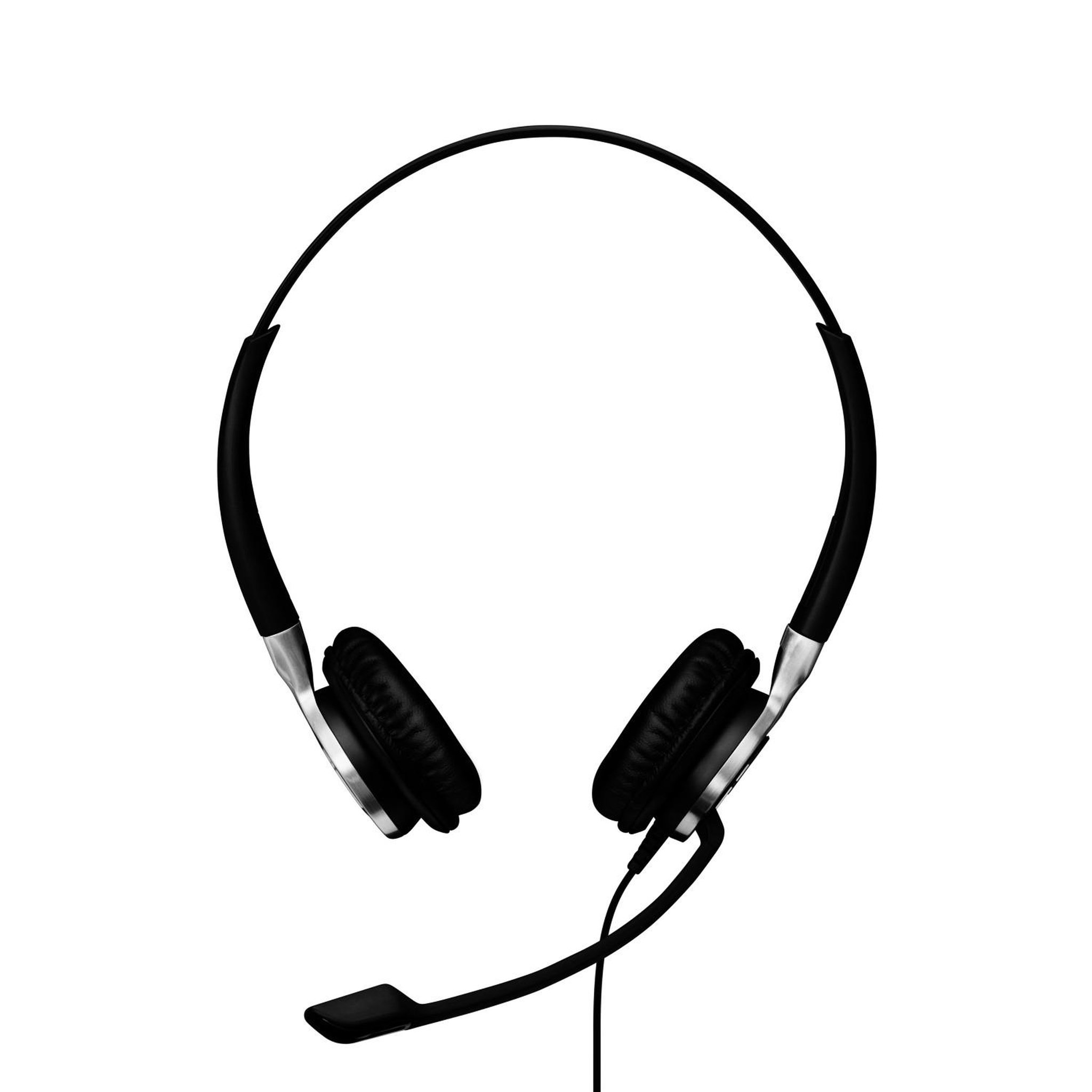 Voir la diapositive 2 : EPOS Micro-casque EPOS Impact SC 660 - Filaire - Anti-bruit - Easy Disconnect - Noir et Argent