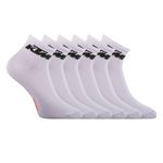 KTM Lot de 6 Paires de Chaussettes Mid homme. Coloris disponibles : Blanc