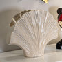 Voir la diapositive 4 : Paris Prix Vase en Céramique  Perly  35cm Blanc